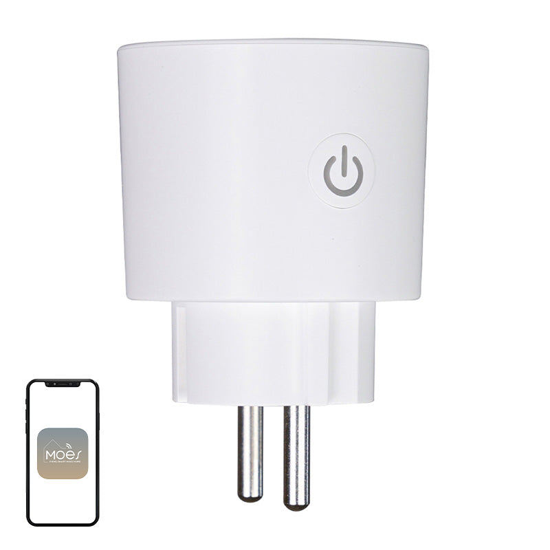 MOES MWP-EU16M-WH-MS Smart Outlet - Image 1