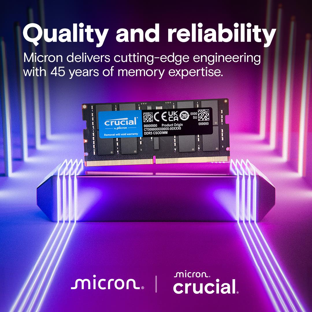 NB MEMORY 32GB DDR5-6400/CT32G64C52CS5 CRUCIAL