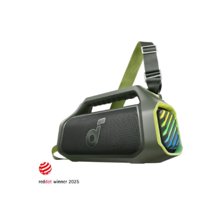 Anker Soundcore Boom 2 Plus A3134 Bluetooth Speaker, Green