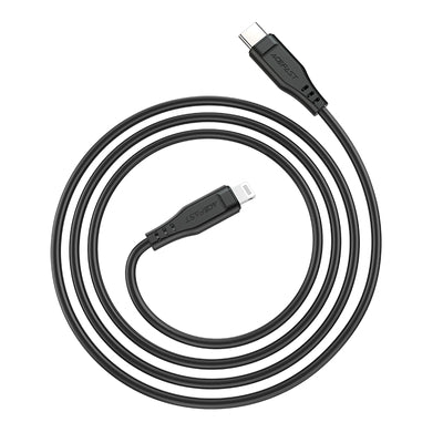 Acefast C3-01 Lightning - USB-C PD cable 30W 3A 480Mb/s 1.2m - white