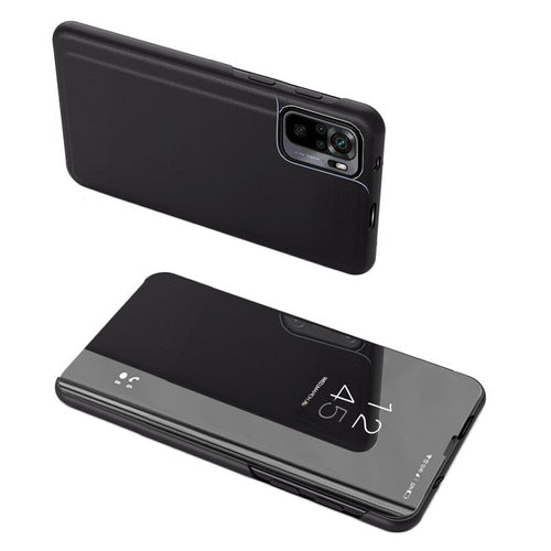 Clear View Case Poco M4 Pro 5G black — Hurtel