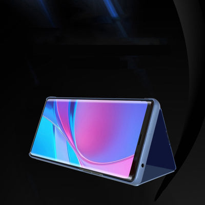 Clear View Case flip cover for Samsung Galaxy A03s (166.5) black — Hurtel