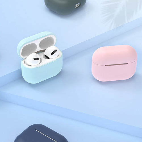 AirPods Pro Case Silicone Soft Earphone Cover Pink (Case C) — Hurtel