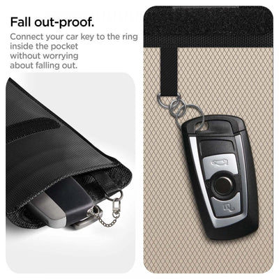 Anti-theft Spigen Pouch Keyless RFID Signal Blocker - black