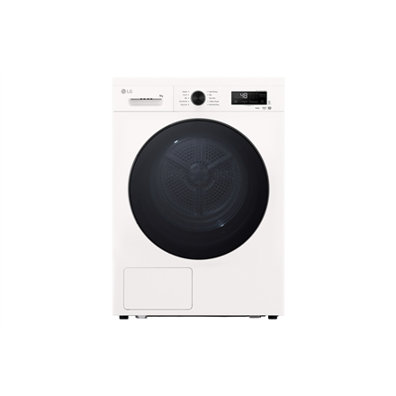 LG Dryer Machine | RHX1009NWB | Energy efficiency class C | Front loading | 9 kg | LED | Heat pump | Depth 66 cm | Wi-Fi