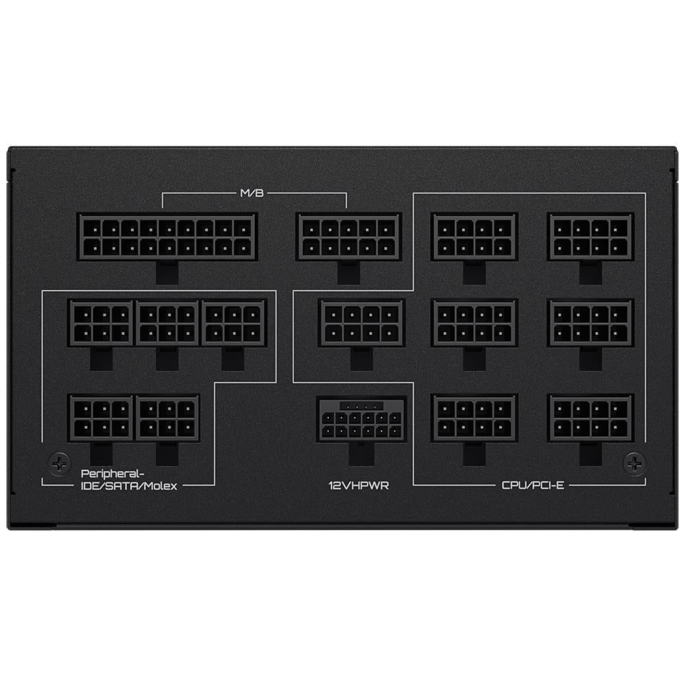 Power Supply GIGABYTE UD1300GM PG5 1300 Watts Efficiency 80 PLUS GOLD PFC Active MTBF 100000 hours GP-UD1300GMPG5