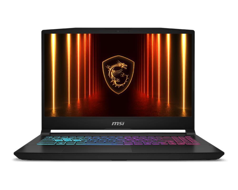 Notebook MSI Katana 15 HX B14WGK CPU Core i7 i7-14650HX 2200 MHz 15.6" 1920x1080 RAM 16GB DDR5 5600 MHz SSD 1TB NVIDIA GeForce RTX 5070 8GB ENG Windows 11 Home Black 2.4 kg KATANA15HXB14WGK-071NL