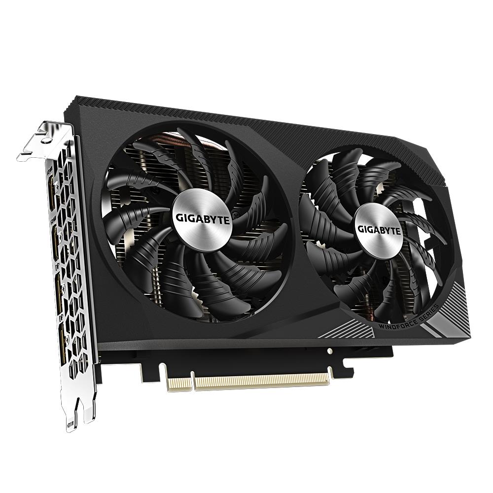 Graphics Card GIGABYTE NVIDIA GeForce RTX 3050 8 GB GDDR6 128 bit PCIE 4.0 16x Memory 14000 MHz 2xHDMI 2xDisplayPort GV-N3050WF2OCV2-8GD