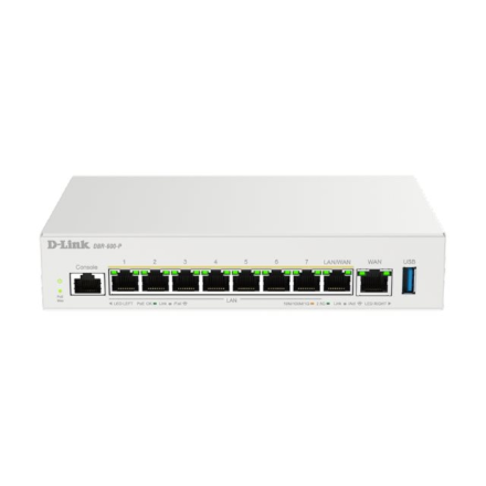 D-Link | Wireless router | DBR-600-P/E | 10/100/1000 Mbit/s | Ethernet LAN (RJ-45) ports 8 | Mesh Support Yes | MU-MiMO 