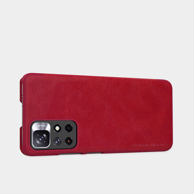 Nillkin Qin Case Case for Xiaomi Redmi Note 11T 5G / Note 11S 5G / Note 11 5G (China) / Poco M4 Pro 5G Camera Cover Holster C
