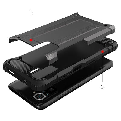 Hybrid Armor armored hybrid case cover Xiaomi Redmi Note 11 Pro+ 5G (China) / 11 Pro 5G (China) / Mi11i HyperCharge / Poco X4