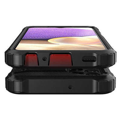 Hybrid Armor Case Tough Rugged Cover for Samsung Galaxy A73 blue — Hurtel