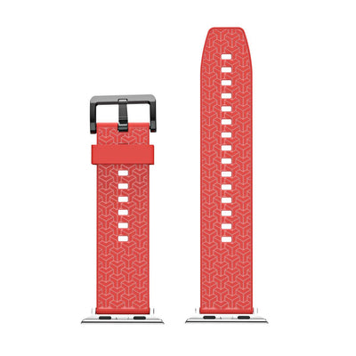 Watch Strap Y Watchband Bracelet for Apple Watch 42 / 44 / 45 mm - Red — Hurtel