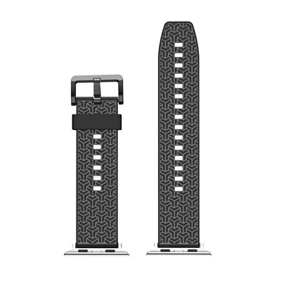Watch Strap Y Watchband Bracelet for Apple Watch 42 / 44 / 45 mm - Black — Hurtel