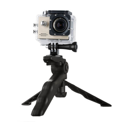 Mount with a mini tripod for GoPro SJCAM action cameras black — Hurtel