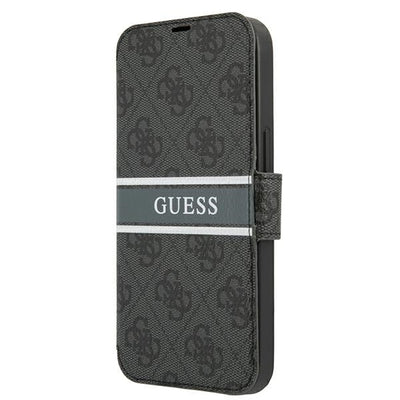 Guess GUBKP13L4GDGR iPhone 13 Pro / 13 6.1" grey/grey book 4G Stripe