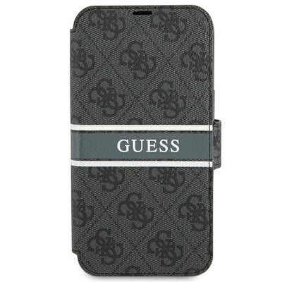 Guess GUBKP13L4GDGR iPhone 13 Pro / 13 6.1" grey/grey book 4G Stripe