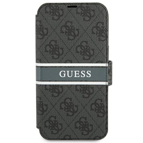Guess GUBKP13L4GDGR iPhone 13 Pro / 13 6.1" grey/grey book 4G Stripe