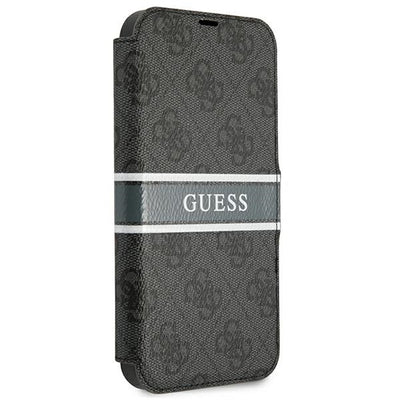 Guess GUBKP13L4GDGR iPhone 13 Pro / 13 6.1" grey/grey book 4G Stripe