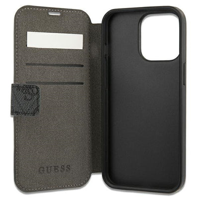 Guess GUBKP13L4GDGR iPhone 13 Pro / 13 6.1" grey/grey book 4G Stripe