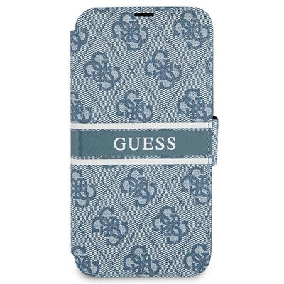 Guess GUBKP13S4GDBL iPhone 13 mini 5.4" blue/blue book 4G Stripe