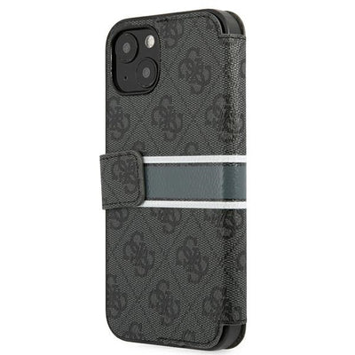 Guess GUBKP13S4GDGR iPhone 13 mini 5.4" grey/grey book 4G Stripe