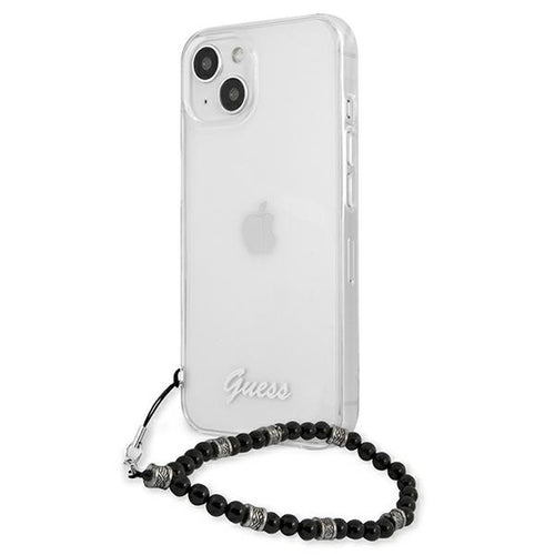 Guess GUHCP13SKPSBK iPhone 13 mini 5.4" Transparent hardcase Black Pearl