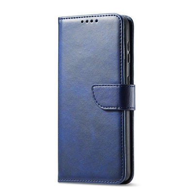 Magnet Case Elegant Case Cover Flip Cover Samsung Galaxy S22 + (S22 Plus) Blue — Hurtel