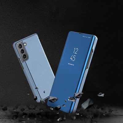 Clear View Case blue cover for Samsung Galaxy S22 + (S22 Plus) — Hurtel