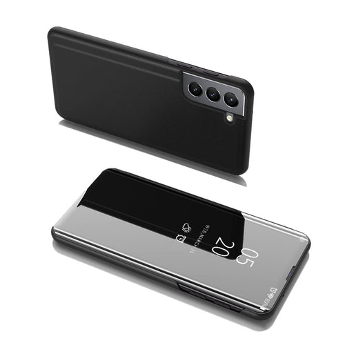 Clear View Case flip cover for Samsung Galaxy S22 + (S22 Plus) black — Hurtel