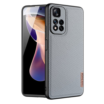 Dux Ducis Fino case nylon covered cover Xiaomi Redmi Note 11 Pro+ 5G (China) / 11 Pro 5G (China) / Mi11i HyperCharge / Poco X