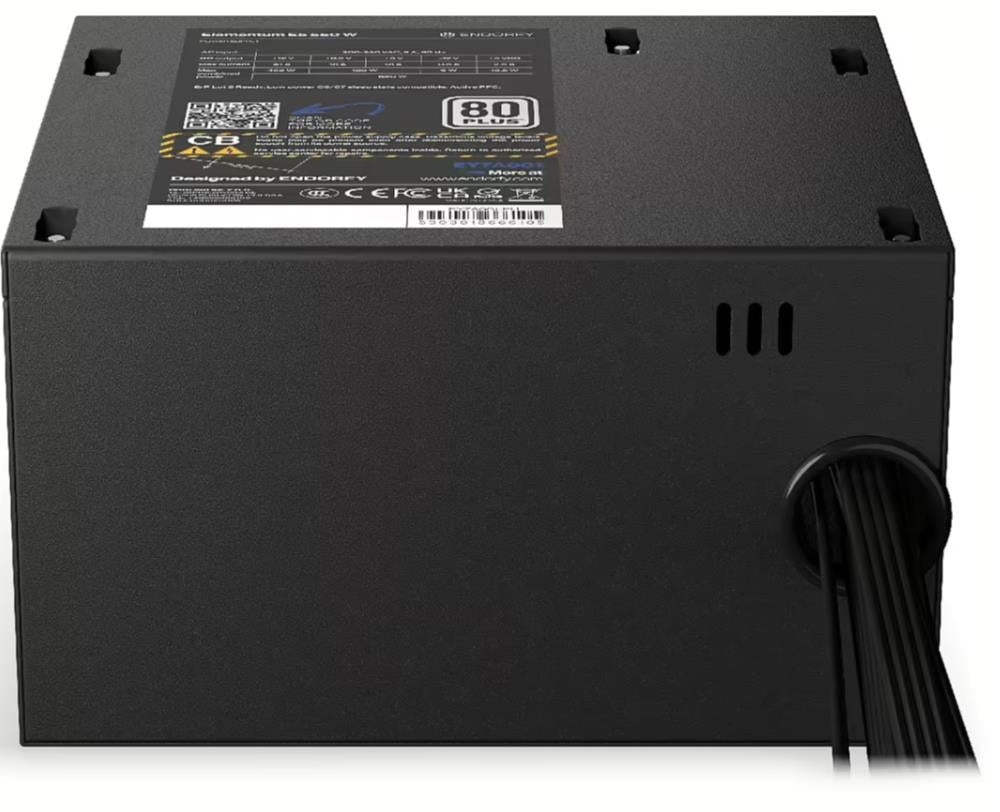 Power Supply ENDORFY Elementum E5 550 W 550 Watts Efficiency 80 PLUS EY7A001