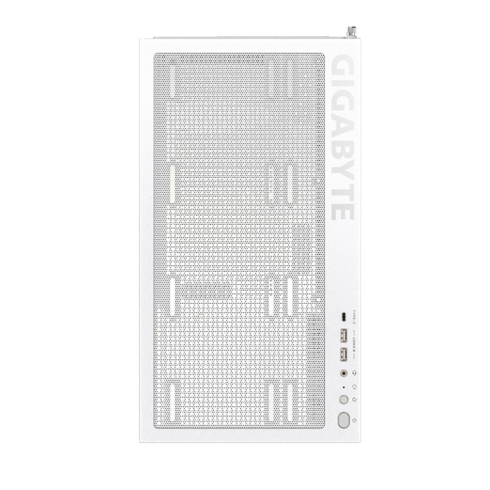 Case GIGABYTE MidiTower Case product features Transparent panel ATX MicroATX MiniITX Colour White GB-C500PIST