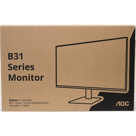 SALE OUT. AOC 27B31H 27" IPS/16:9/1920x1080/300cd/m2/1ms HDMI, USB, Headphone out | SALE OUT. 27B31H | 27 " | IPS | FHD 