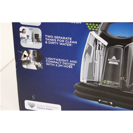 SALE OUT. Bissell SpotClean Pet Plus | Bissell SpotClean Pet Plus Cleaner | 37241 | Corded operating | 330 W | Black/Tit