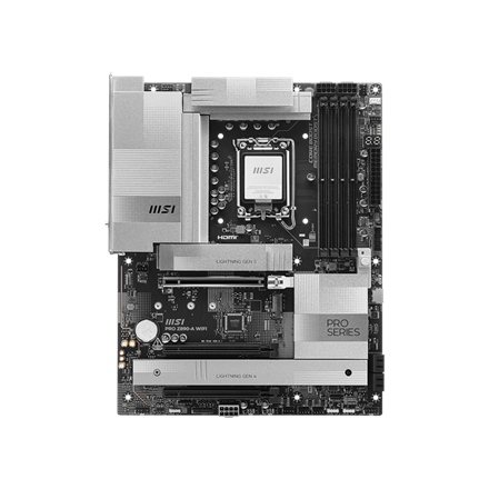 MSI PRO Z890-A WIFI | Processor family Intel | Processor socket LGA1851 | DDR5 UDIMM | Supported hard disk drive interfa
