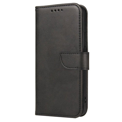 Magnet Case elegant case cover cover with a flap and stand function OnePlus Nord N200 5G black — Hurtel
