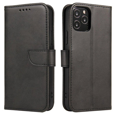 Magnet Case elegant case case cover with a flap and stand function for Motorola Moto G Stylus 2022 black — Hurtel