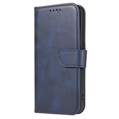 Magnet Case elegant case cover with a flap and stand function for Samsung Galaxy A03s (166.5) blue — Hurtel