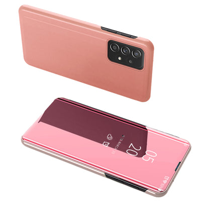 Clear View Case flip cover for Samsung Galaxy A73 pink — Hurtel