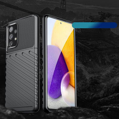 Thunder Case flexible armored cover for Samsung Galaxy A73 black — Hurtel