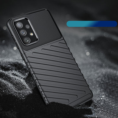 Thunder Case flexible armored cover for Samsung Galaxy A73 black — Hurtel
