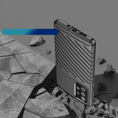 Thunder Case flexible armored cover for Samsung Galaxy A73 black — Hurtel