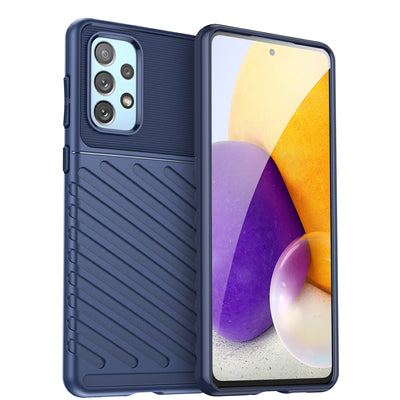 Thunder Case flexible armored cover for Samsung Galaxy A73 blue — Hurtel