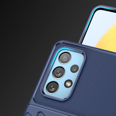 Thunder Case flexible armored cover for Samsung Galaxy A73 blue — Hurtel