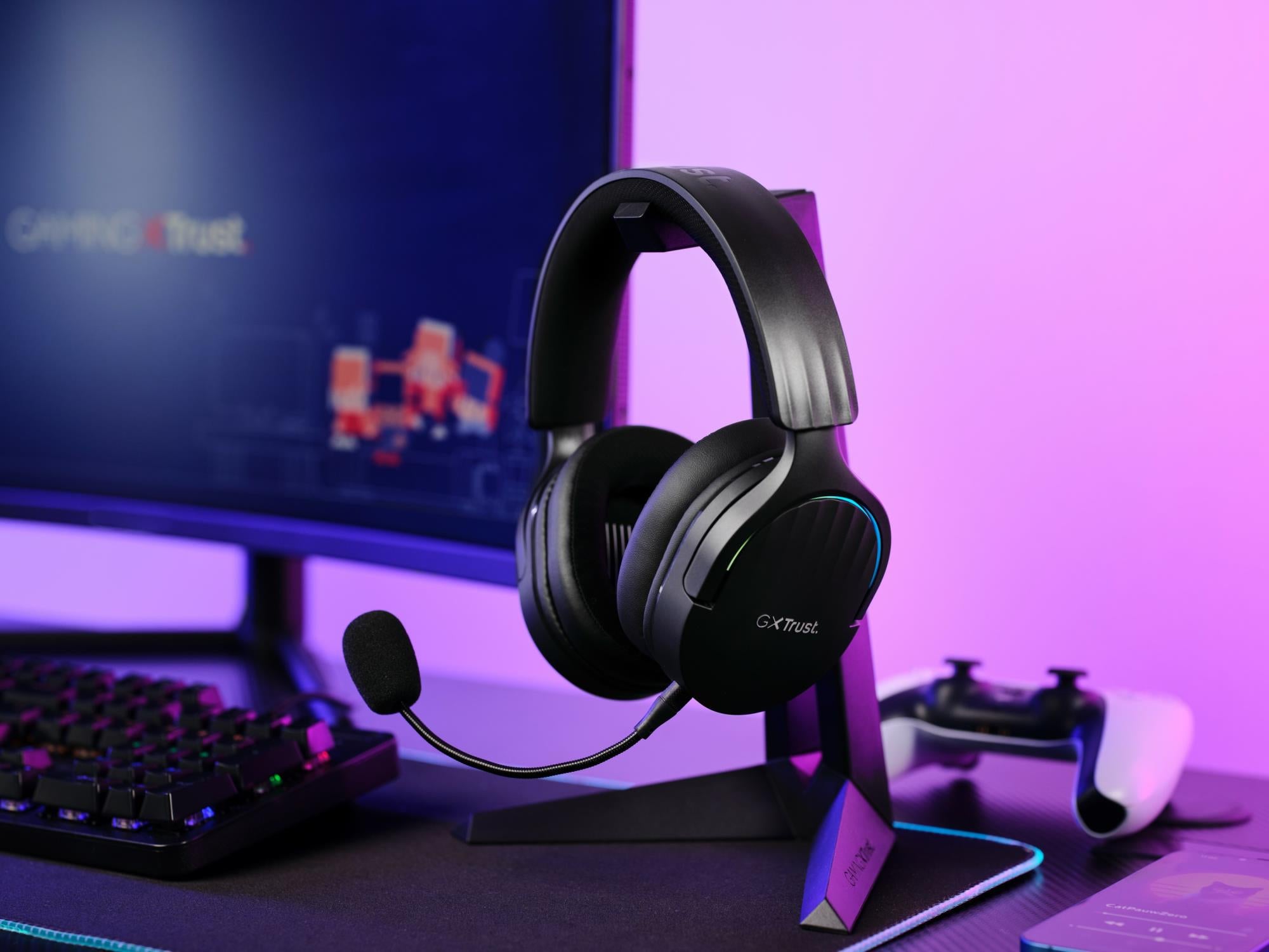 HEADSET WRL GXT491 FAYZO/BLK 24901 TRUST
