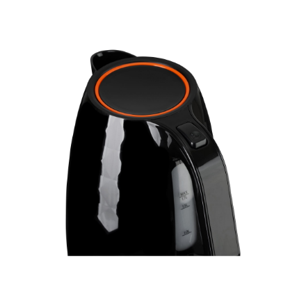 Adler | Kettle | AD 1277 | Standard | 2200 W | 1.7 L | Plastic | 360° rotational base | Black