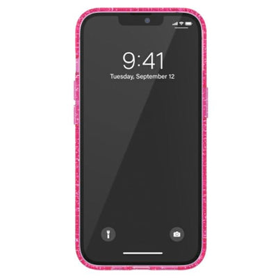 Adidas OR Protective Clear Case Glitter for iPhone 13 Pro / iPhone 13 - Pink