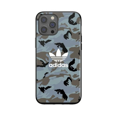 Adidas OR SnapCase Camo Case for iPhone 12 Pro Max - Blue and Black