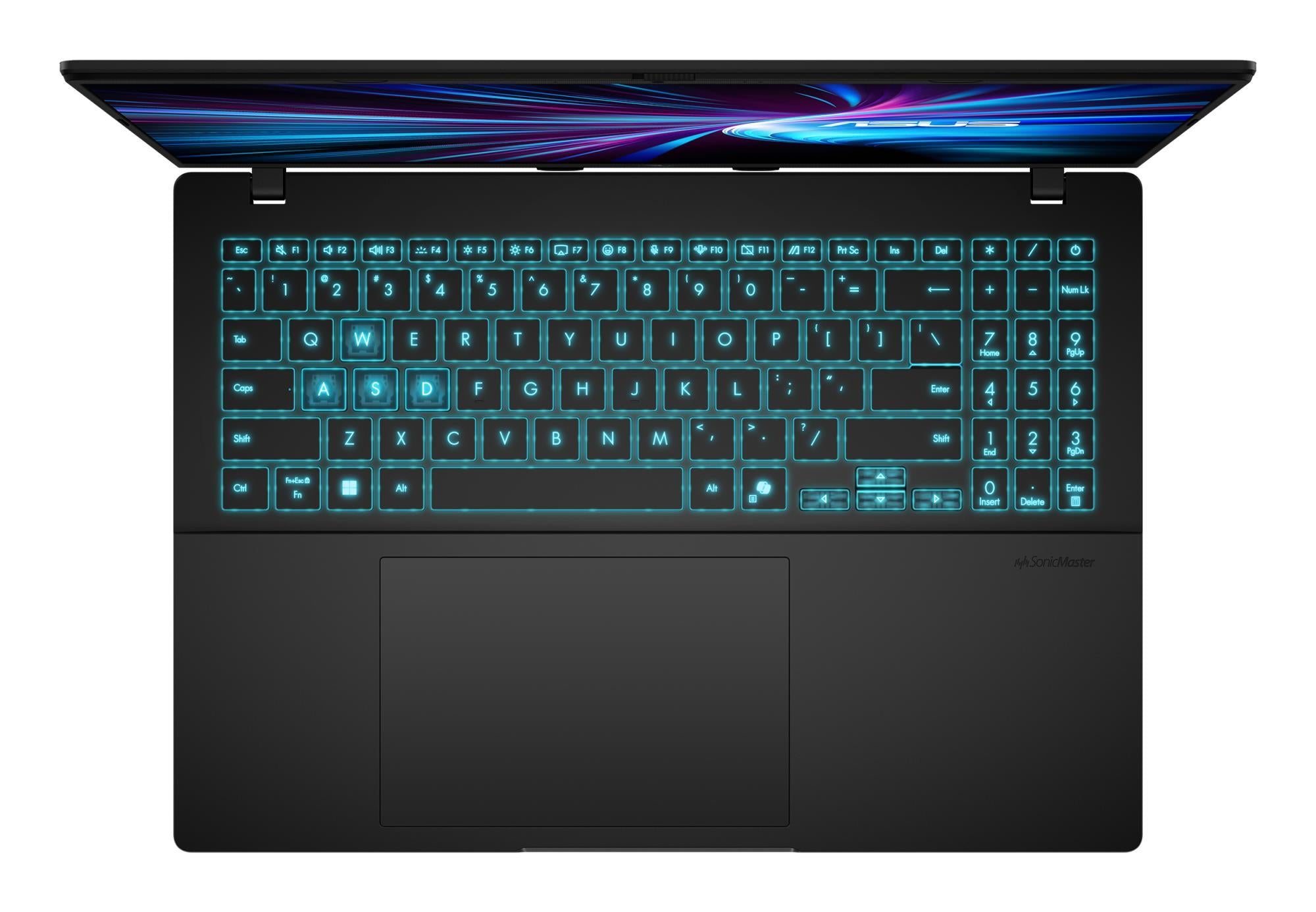 Notebook ASUS V16 CPU Intel Core 5 210H 16 " 1920 x 1200 pixels RAM 16 GB DDR5-SDRAM SSD 1000 GB Discrete graphics NVIDIA GeForce RTX 4050 6 GB On-board graphics Yes Numeric keypad Yes Keyboard language English OS installed Windows 11 Home Colour Black